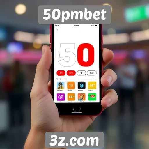 Experiência do usuário em dispositivos móveis no 50pmbet