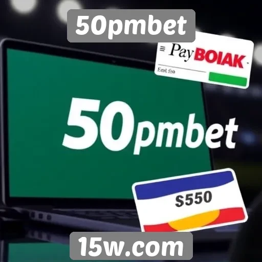 Novos métodos de pagamento no 50pmbet